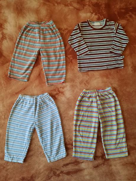 Balík 28 ks věcí unisex vel. 86, 86–98