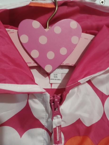 Srdíčková bunda na jaro/léto 110/116, children's place,116