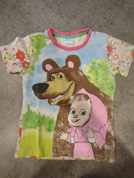 Tričko máša a medvěd, 104