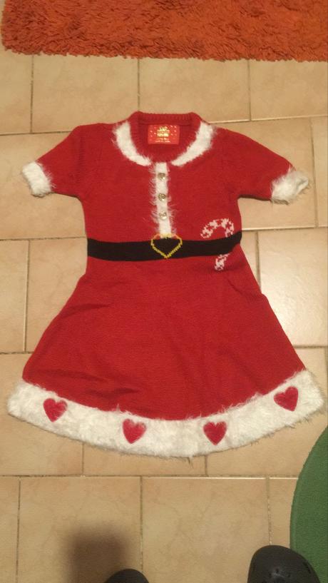Vánoční šaty vel. 3-4 primark, primark,104