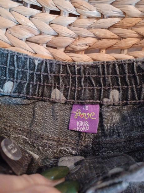 2krát neon srdíčkové šortky kraťasy kik a f&f, f&f,110