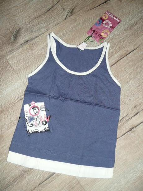 Tričko tunika šmoulinka a kenvelo tílko vel 98, kenvelo,98