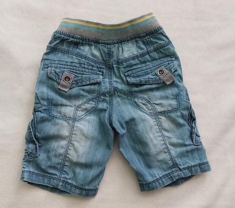 Džínové kraťasy s kapsama, next,92