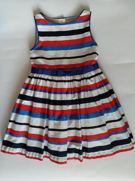 Pruhované šatičky, marks & spencer,104