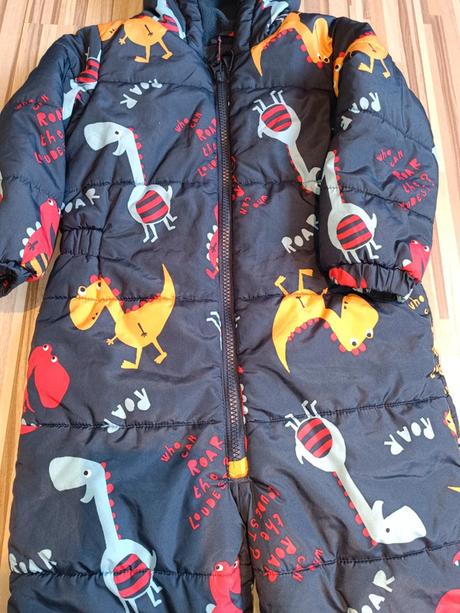 Zimní kombinéza s dinosaury 92 next, next,92