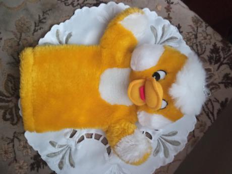 Plyšový maňásek -kuře, 