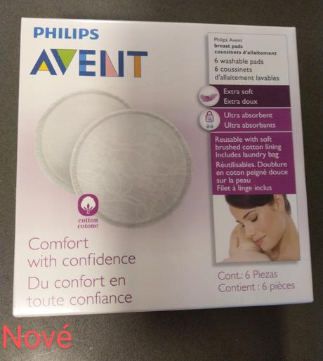 Vložky do podprsenky avent, johnson, depan, 