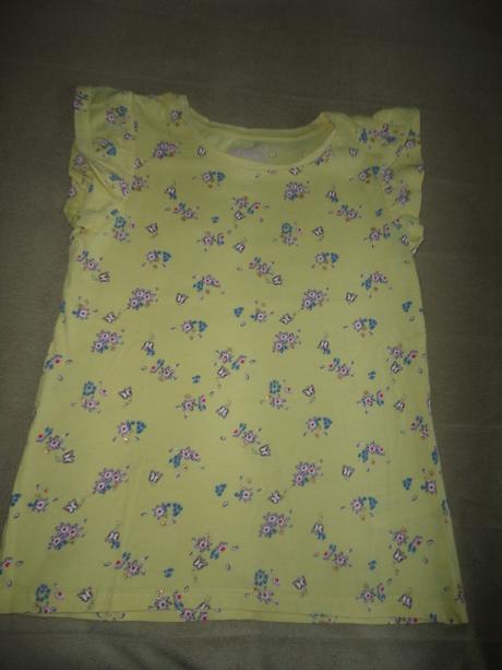 Jako nové žluté triko c+a, vel. 128, c&a,128