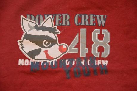 110 116 červené bavlněné triko dlouhý rukáv, lupilu,110