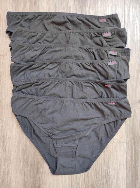 Dámské černé kalhotky bonprix 6 ks (jen vyprané), bonprix,l