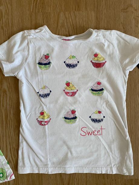 Dívčí letní trička s krátkým rukávem - vel. ca 116, dopodopo,116