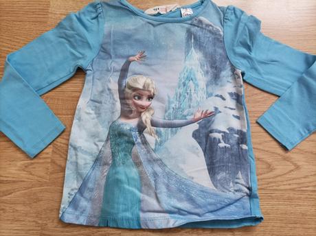Tričko frozen s elsou h&m vel.98/104, h&m,98