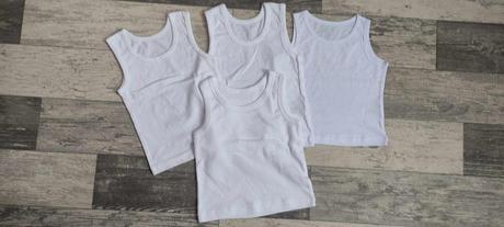 Tílko/nátělníky 4x vel.80/86-92, george,80