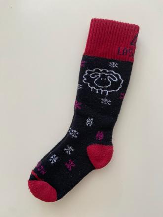 Vlněné lyžařské podkolenky lasting (2 - 4 roky), 18