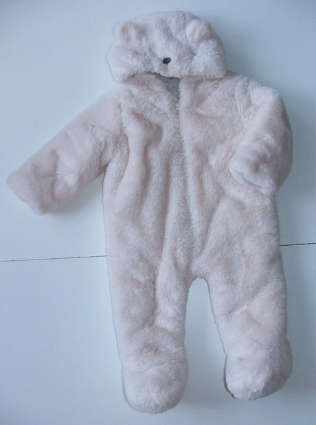 M224 chlupatá zimní kombinéza vel. 80, f&f,80