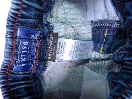 Pohodlné riflíky vel.86, next,86