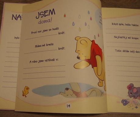 Kniha moje první knížka medvídek pú, 
