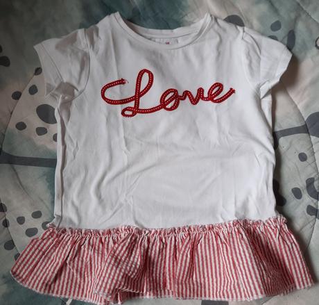 Tričko love, f&f,128