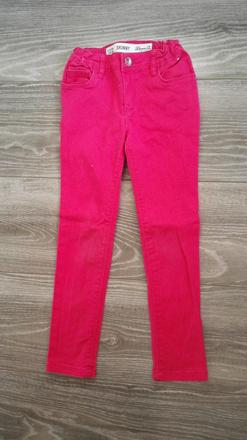Růžové skinny, denim co,116