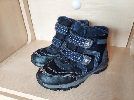 Zimní boty tcm tchibo - modré, vel. 32-33, tcm,33