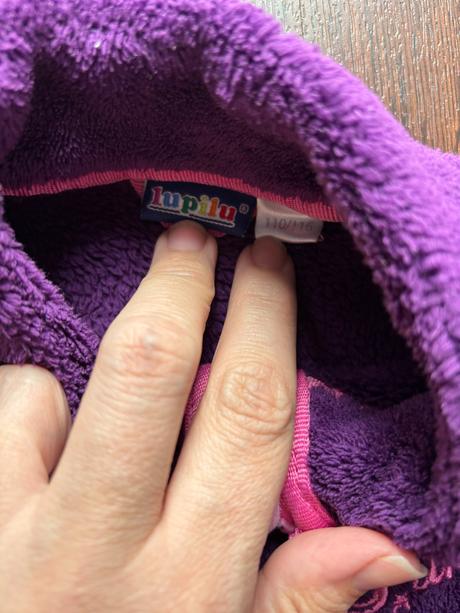 Chlupatková mikina 110/116, lupilu,110