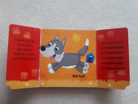 Dětská knížka popletená knížka jak dělají zvířátka,