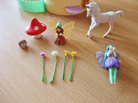 Kouzelná svítící zahrádka s vílami top stav +dárky,