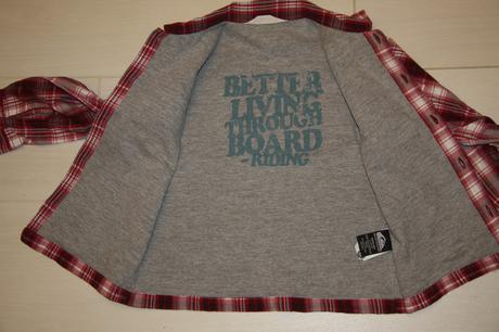 Vyteplená košile, quiksilver,110