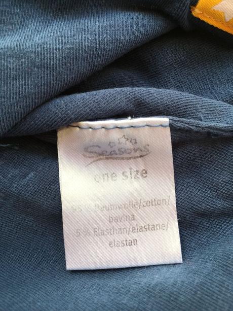 Pruhovaný nákrčník, one size - top stav, 86