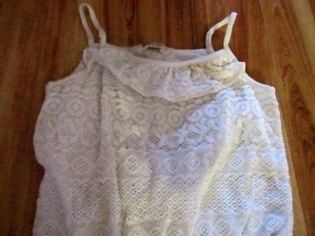 Overal krajkový, h&m,122