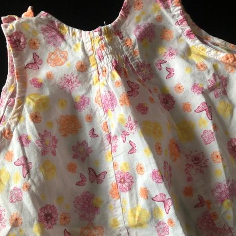 Plátěné letní šaty - zástěrka, 68