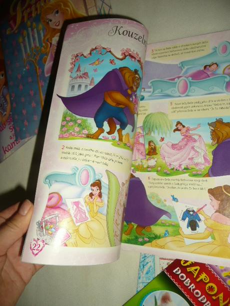 Časopis fifi kitty sofie princezna 6x úkoly plakát,