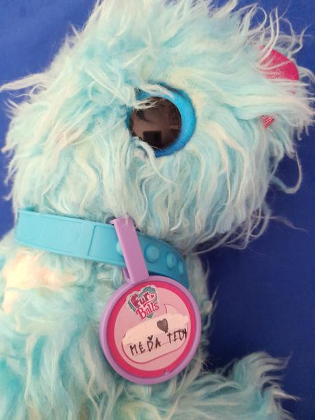 Pejsek a kocour do vany na koupání z bambule, 