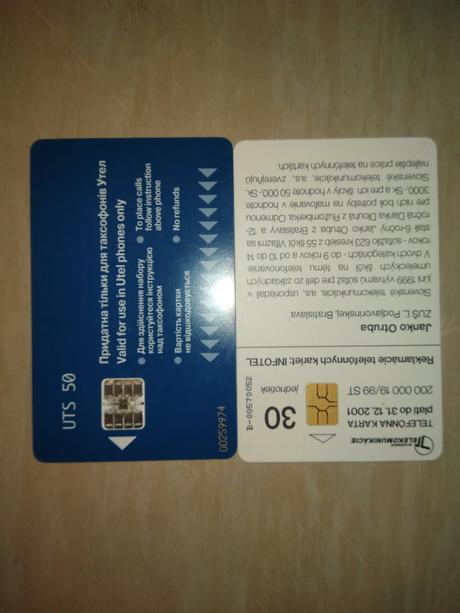 15 telefonních karet + 1, 