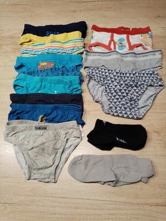 Slipy 110/116 + ponožky, 110