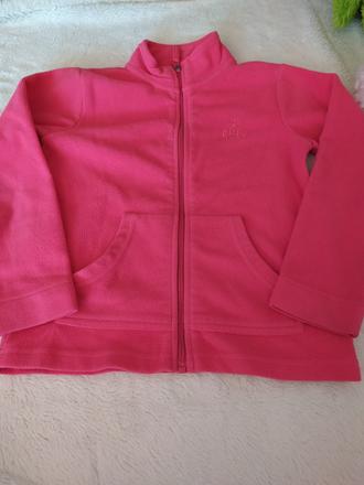 Fleece mikina vel. 122, 122