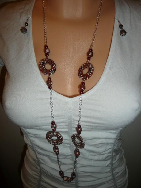 Set řetízek - náhrdelník + náušnice, 