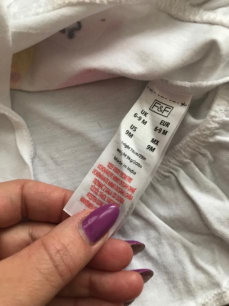 Tunika - v.6/9 měs., f&f,74