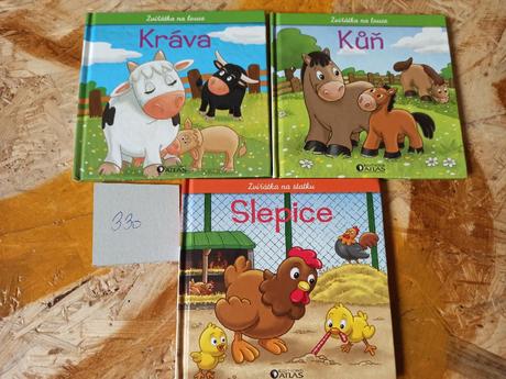 3 knihy o zvířátkách, 