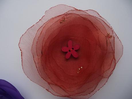 Ozdobné kytičky na připnutí, 