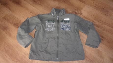 Plátěná bunda vel. 122, 122