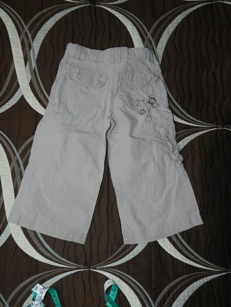 Kalhoty letní kytičkové, marks & spencer,92