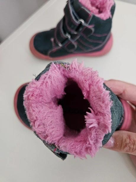 Zimní boty protetika, vel. 21, stélka 12,5 cm, protetika,21