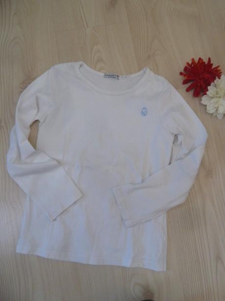 Jednobarevné triko s výšivkou, ladybird,122