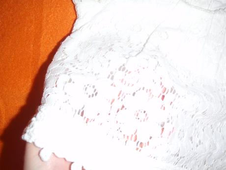 Nádherná sněhově bílá krajková blůzka od nextu, next,68