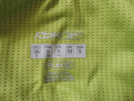 Zelené sportovní tílko, reebok,s