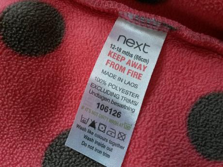 Kabátek růžový, next,86