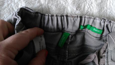 Šedé rifle colors od benetton vel. 86, 86