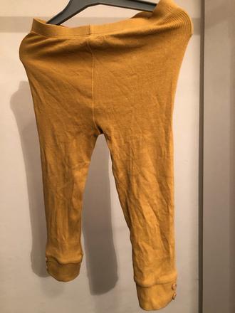 Hořčicové legíny - pyžamo, 86