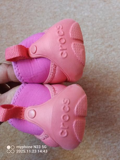 Baleríny zn."crocs" vel."20,5cm", crocs